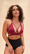 Amber Top - Adjustable Strappy Racerback Moulded Top Recycled