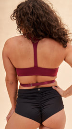 Amber Top - Adjustable Strappy Racerback Moulded Top Recycled