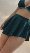 Free Flow High Waist Shorts Ocean Shimmer