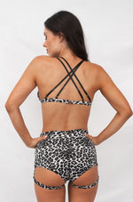 Zeta Top - Triangle Top Grey Leopard